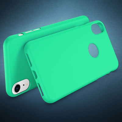 NALIA Neon Silikonhülle für iPhone XR – Soft-Touch & Signal-Neon – NEONSHOCK (Matte Schutzhülle) – Marke aus Berlin Grün NALIA Protective Hülle