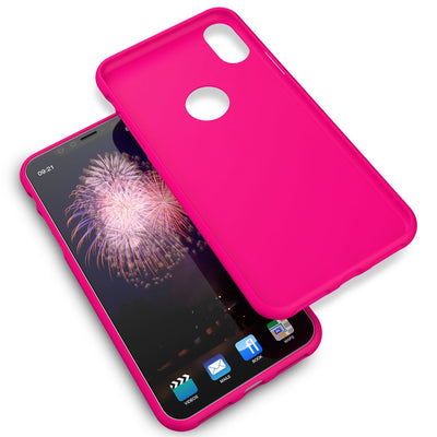 NALIA Neon Silikonhülle für iPhone XR – Soft-Touch & Signal-Neon – NEONSHOCK (Matte Schutzhülle) – Marke aus Berlin Grün NALIA Protective Hülle