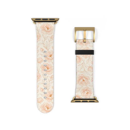 Blush - Apple Watch Armband 38-41mm & 42 (ab Serie 10) 38 - 41 mm Rose Gold Matte Printify Accessories