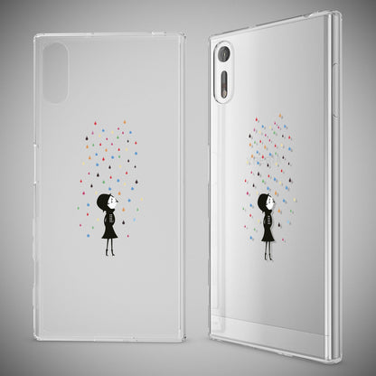 Sony Xperia XZ Handy Hülle von NALIA, Silikon TPU Motiv Case Cover Bumper Dünn Butterfly Princess NALIA