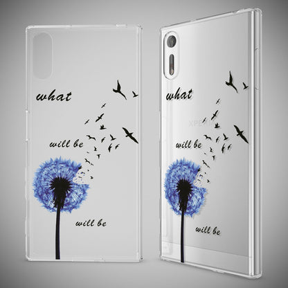 Sony Xperia XZ Handy Hülle von NALIA, Silikon TPU Motiv Case Cover Bumper Dünn Butterfly Princess NALIA
