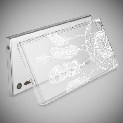 NALIA Handyhülle kompatibel mit Sony Xperia XZ, Slim Silikon Motiv Case Phone Cover Crystal Schutzhülle Dünn Durchsichtig, Etui Handy-Tasche Transparent Backcover Bumper Butterfly Princess NALIA Protective Hülle