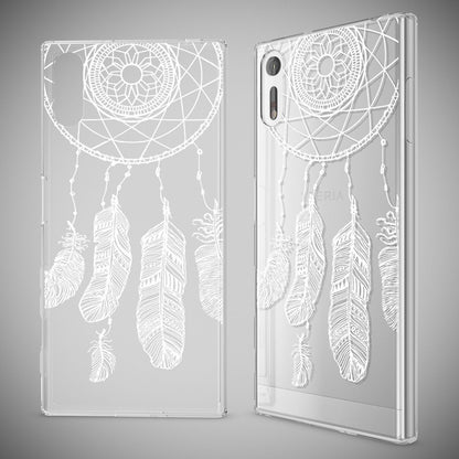 Sony Xperia XZ Handy Hülle von NALIA, Silikon TPU Motiv Case Cover Bumper Dünn Butterfly Princess NALIA