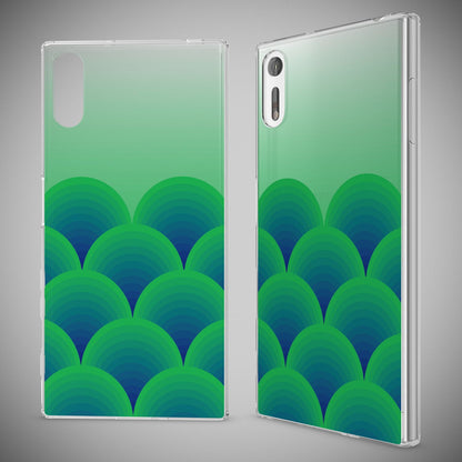 Sony Xperia XZ Handy Hülle von NALIA, Silikon TPU Motiv Case Cover Bumper Dünn Green Forest NALIA
