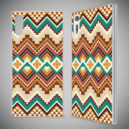 Sony Xperia XZ Handy Hülle von NALIA, Silikon TPU Motiv Case Cover Bumper Dünn Indian Pattern NALIA