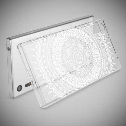 Sony Xperia XZ Handy Hülle von NALIA, Silikon TPU Motiv Case Cover Bumper Dünn Indian Pattern NALIA