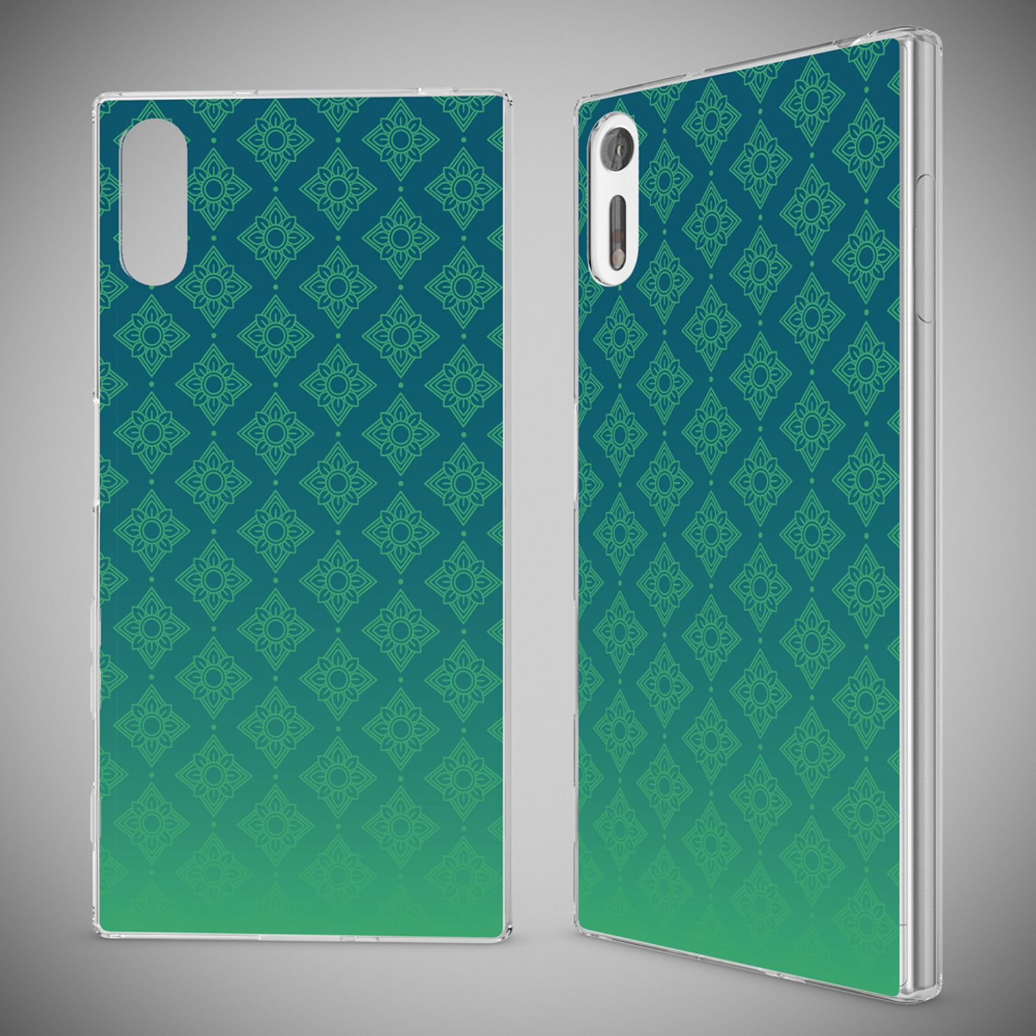 Sony Xperia XZ Handy Hülle von NALIA, Silikon TPU Motiv Case Cover Bumper Dünn Indian Pattern NALIA