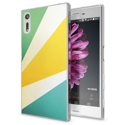 NALIA Handyhülle kompatibel mit Sony Xperia XZ, Slim Silikon Motiv Case Phone Cover Crystal Schutzhülle Dünn Durchsichtig, Etui Handy-Tasche Transparent Backcover Bumper Princess Pink NALIA Protective Hülle