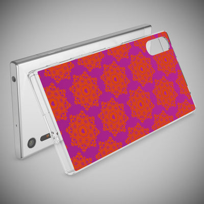 NALIA Handyhülle kompatibel mit Sony Xperia XZ, Slim Silikon Motiv Case Phone Cover Crystal Schutzhülle Dünn Durchsichtig, Etui Handy-Tasche Transparent Backcover Bumper Retro Lines NALIA Protective Hülle