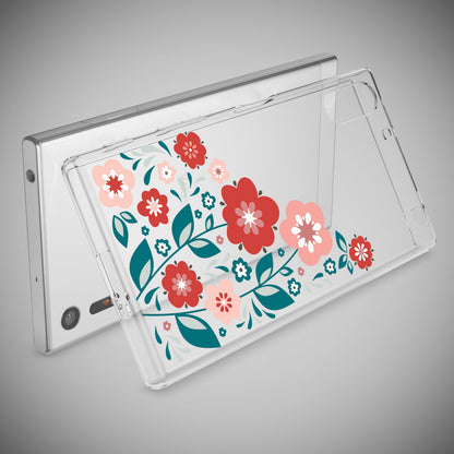 Sony Xperia XZ Handy Hülle von NALIA, Silikon TPU Motiv Case Cover Bumper Dünn Retro Lines NALIA