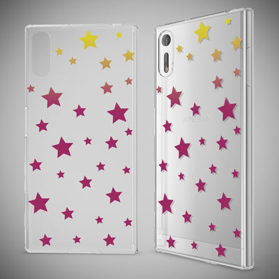 NALIA Handyhülle kompatibel mit Sony Xperia XZ, Slim Silikon Motiv Case Phone Cover Crystal Schutzhülle Dünn Durchsichtig, Etui Handy-Tasche Transparent Backcover Bumper Retro Lines NALIA Protective Hülle