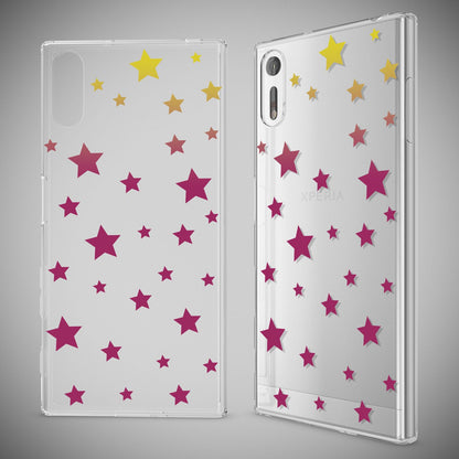 Sony Xperia XZ Handy Hülle von NALIA, Silikon TPU Motiv Case Cover Bumper Dünn Retro Lines NALIA