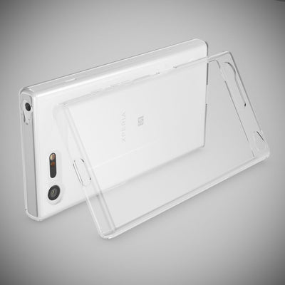 NALIA Transparente Silikonhülle für Sony Xperia X Compact – Anti-Gelb & Rutschfest – GLAZE (Handyhülle Kristallklar, Schlank & Stoßfest) – Marke aus Berlin Default Title NALIA Transparente Hülle