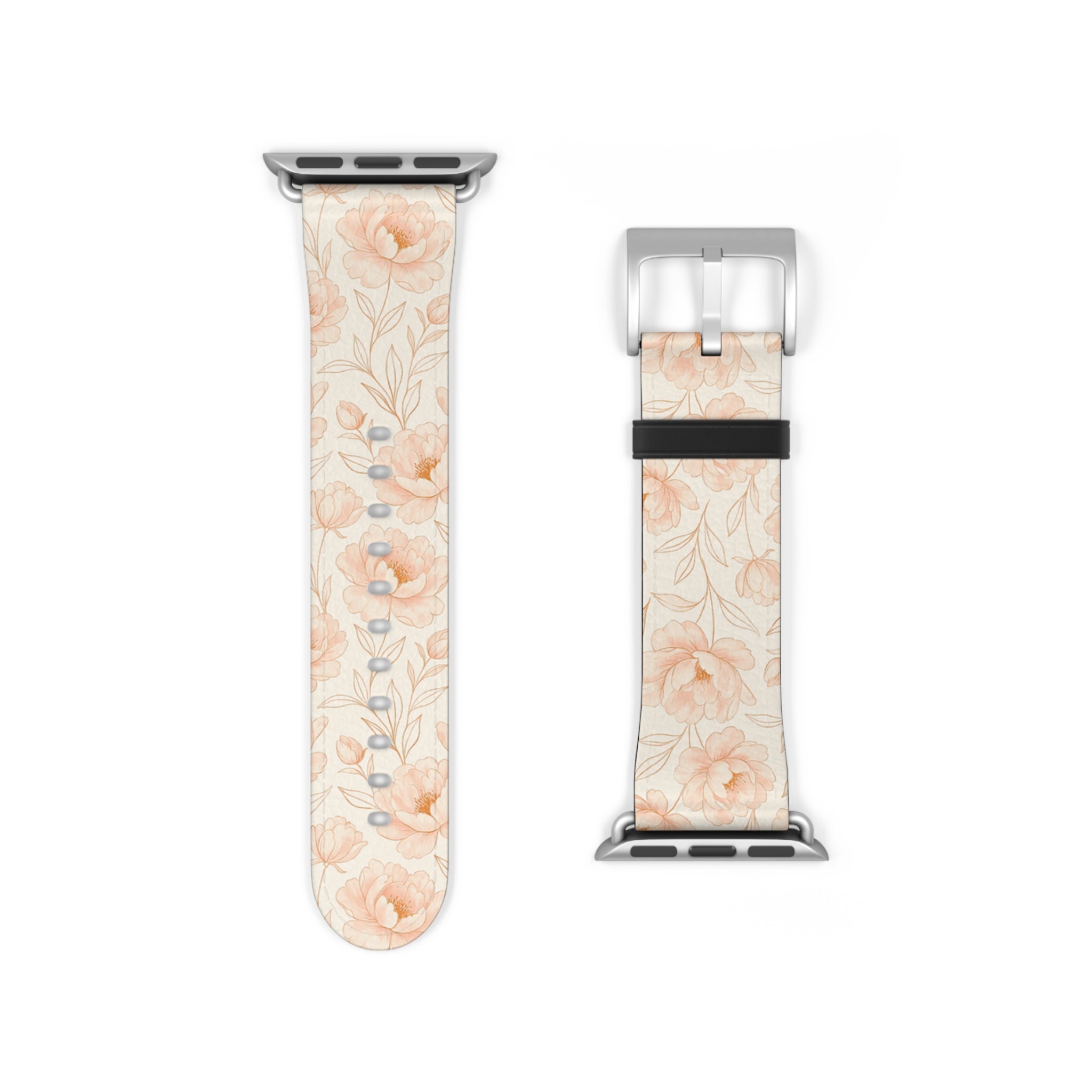 Blush - Apple Watch Armband 38-41mm & 42 (ab Serie 10) 38 - 41 mm Rose Gold Matte Printify Accessories