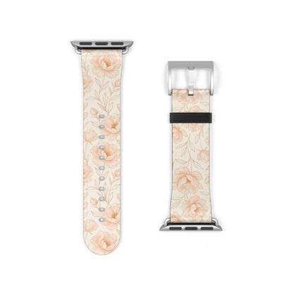 Blush - Apple Watch Armband 38-41mm & 42 (ab Serie 10) 38 - 41 mm Rose Gold Matte Printify Accessories