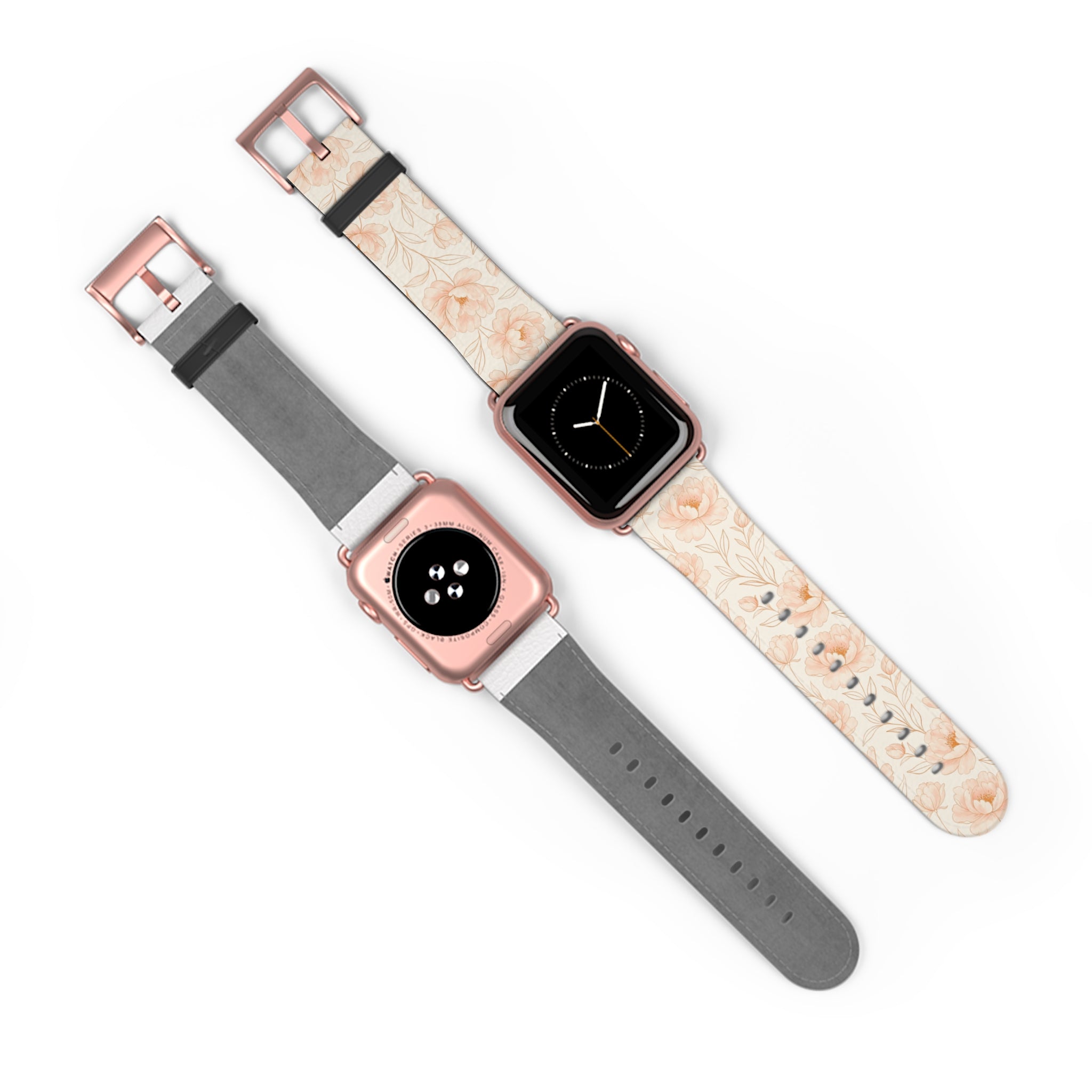 Blush - Apple Watch Armband 38-41mm & 42 (ab Serie 10) 38 - 41 mm Rose Gold Matte Printify Accessories