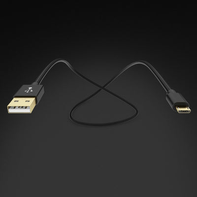 NALIA 1m Micro USB Kabel, Stabiles Nylon umflochtenes Sync Handy High Speed Ladekabel/ Datenkabel für Smartphone, Tablet, etc. (kompatibel mit Samsung, Huawei, HTC, LG, Sony, Nokia etc.) - Schwarz NALIA Ladegerät