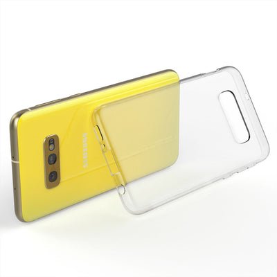 NALIA Transparente Silikonhülle für Samsung Galaxy S10e – Anti-Gelb & Rutschfest – GLAZE (Handyhülle Kristallklar, Schlank & Stoßfest) – Marke aus Berlin Default Title NALIA Transparente Hülle