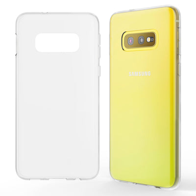 NALIA Transparente Silikonhülle für Samsung Galaxy S10e – Anti-Gelb & Rutschfest – GLAZE (Handyhülle Kristallklar, Schlank & Stoßfest) – Marke aus Berlin Default Title NALIA Transparente Hülle