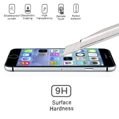 NALIA Schutzglas kompatibel mit iPhone 6 Plus / 6S Plus, 9H Härte Glas-Schutzfolie Displayschutz Hüllen-Kompatibel, Handy-Folie Bildschirm Schutz-Film HD Screen Protector Tempered Glass - Transparent Default Title NALIA GlasSchutz