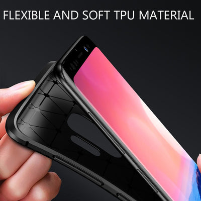 NALIA Silikonhülle für Samsung Galaxy S9 – Rutschfest & Matt – VORTEX (Gebürstete Optik & Carbon Design) – Marke aus Berlin Default Title NALIA Protective Hülle