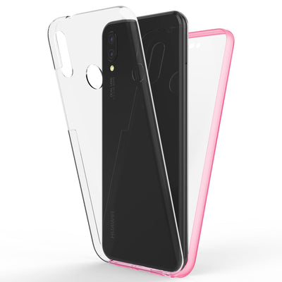 NALIA 360° Hülle für Huawei P20 Lite – Vorne & Hinten Schutz – 360GUARD (Full-Body Case) – Marke aus Berlin Transparent NALIA Transparente Hülle