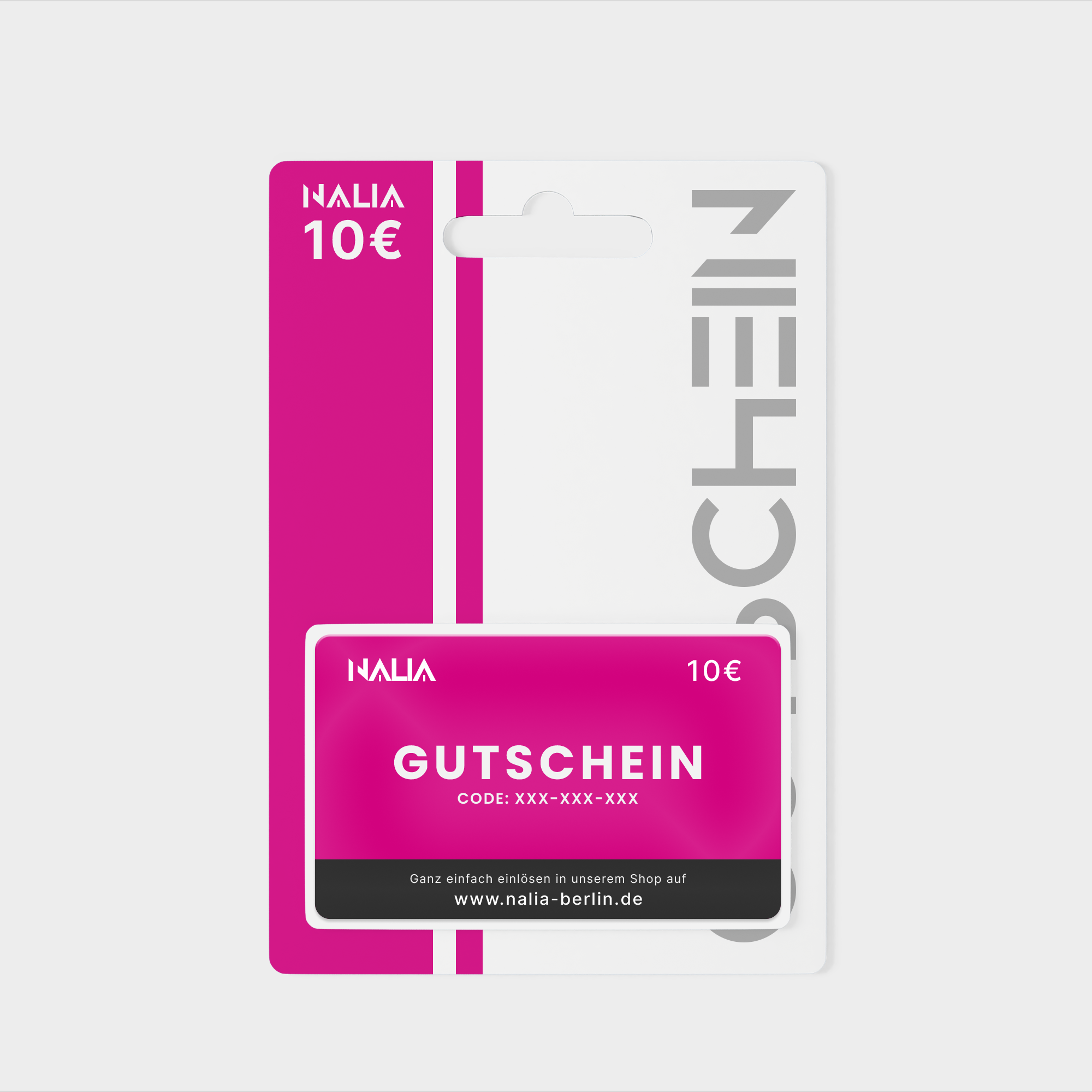 NALIA Geschenkgutschein (Digital) 10,00 € NALIA Geschenkgutschein