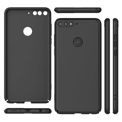 NALIA Ultra Slim Hardcase für Huawei Y7 (2018) – Anti-Fingerabdruck & 0.5mm Dünn – PUREFIT (Matt & Leicht) – Marke aus Berlin NALIA SlimFit Hülle