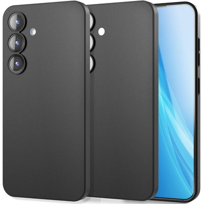 NALIA Phantom für Samsung Galaxy S25 Hülle, Extrem Dünnes 0,3mm Hardcase, Mattierte Schutzhülle, Fingerabdruck-Resistent, Minimalistisch, Federleichte Handyhülle