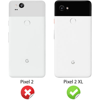 NALIA Silikonhülle für Google Pixel 2 XL – Rutschfest & Matt – VORTEX (Gebürstete Optik & Carbon Design) – Marke aus Berlin Default Title NALIA Protective Hülle