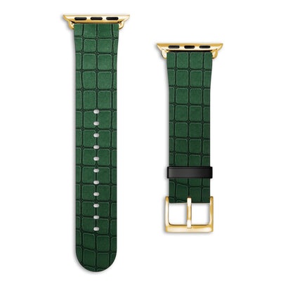 Nilo - Apple Watch Armband 38/40/41/42mm 38 40 41 42mm Matt Gold NALIA Kunstleder Armband