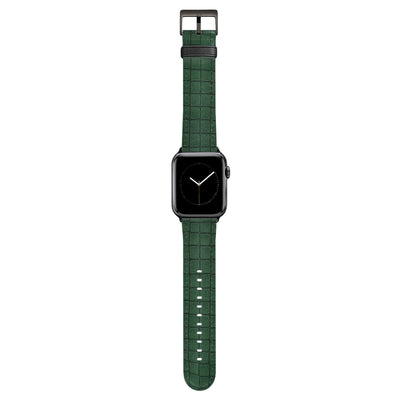 Nilo - Apple Watch Armband 38/40/41/42mm 38 40 41 42mm Matt Schwarz NALIA Kunstleder Armband