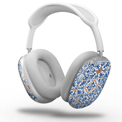Azulejo AirPods Max Hülle mit Fliesenmuster, schräg