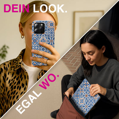 Azulejo - iPhone 16 Hülle NALIA Protective Hülle