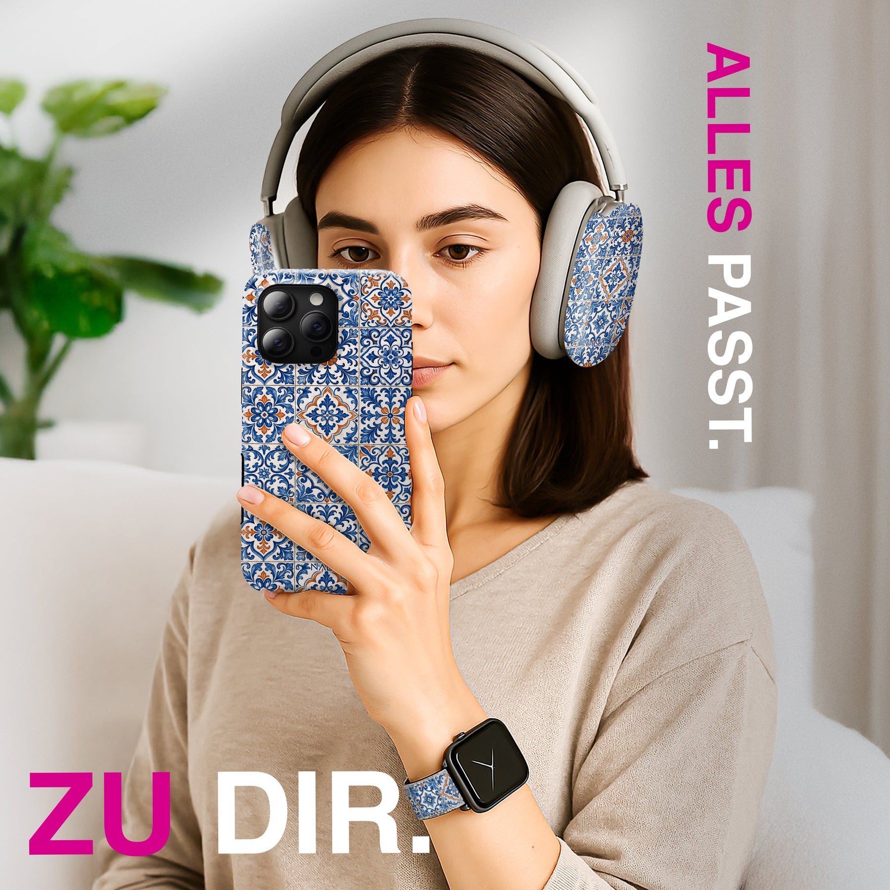 Azulejo - Apple Watch Armband 44-49mm & 42 (Serie 1-3)