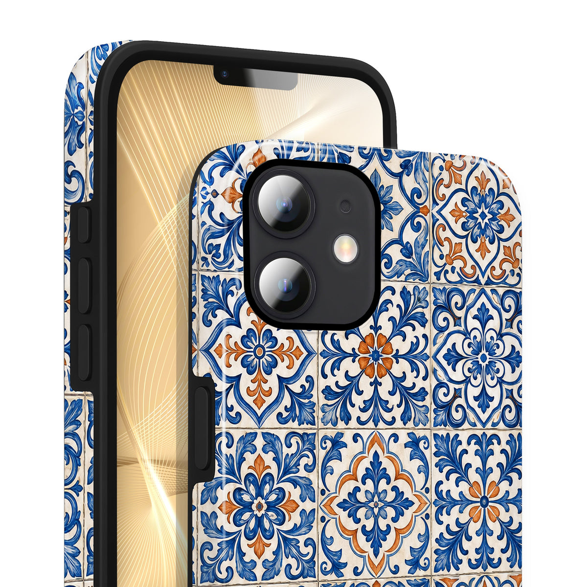 Azulejo - iPhone 12 Hülle NALIA Protective Hülle