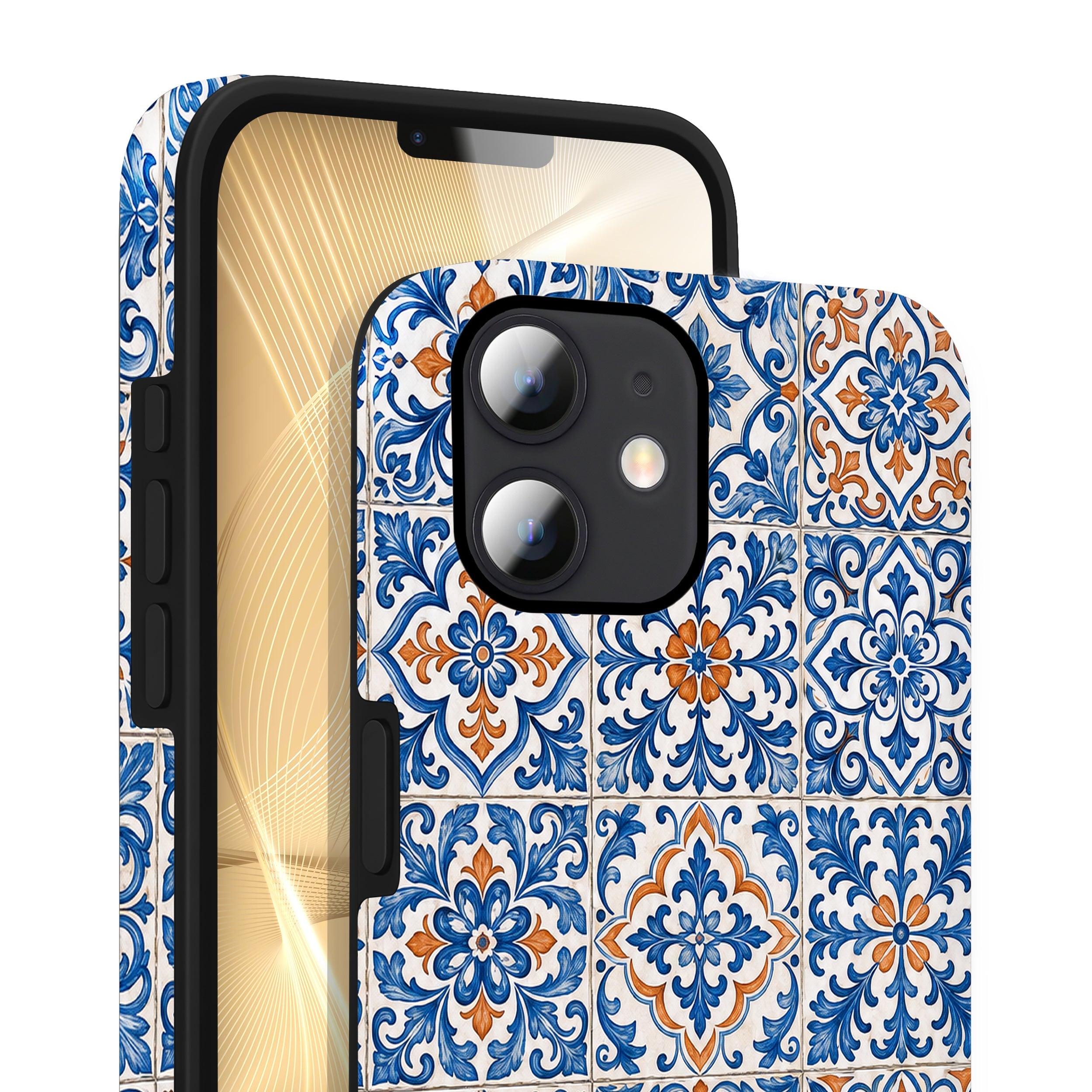 Azulejo - iPhone 12 Hülle NALIA Protective Hülle