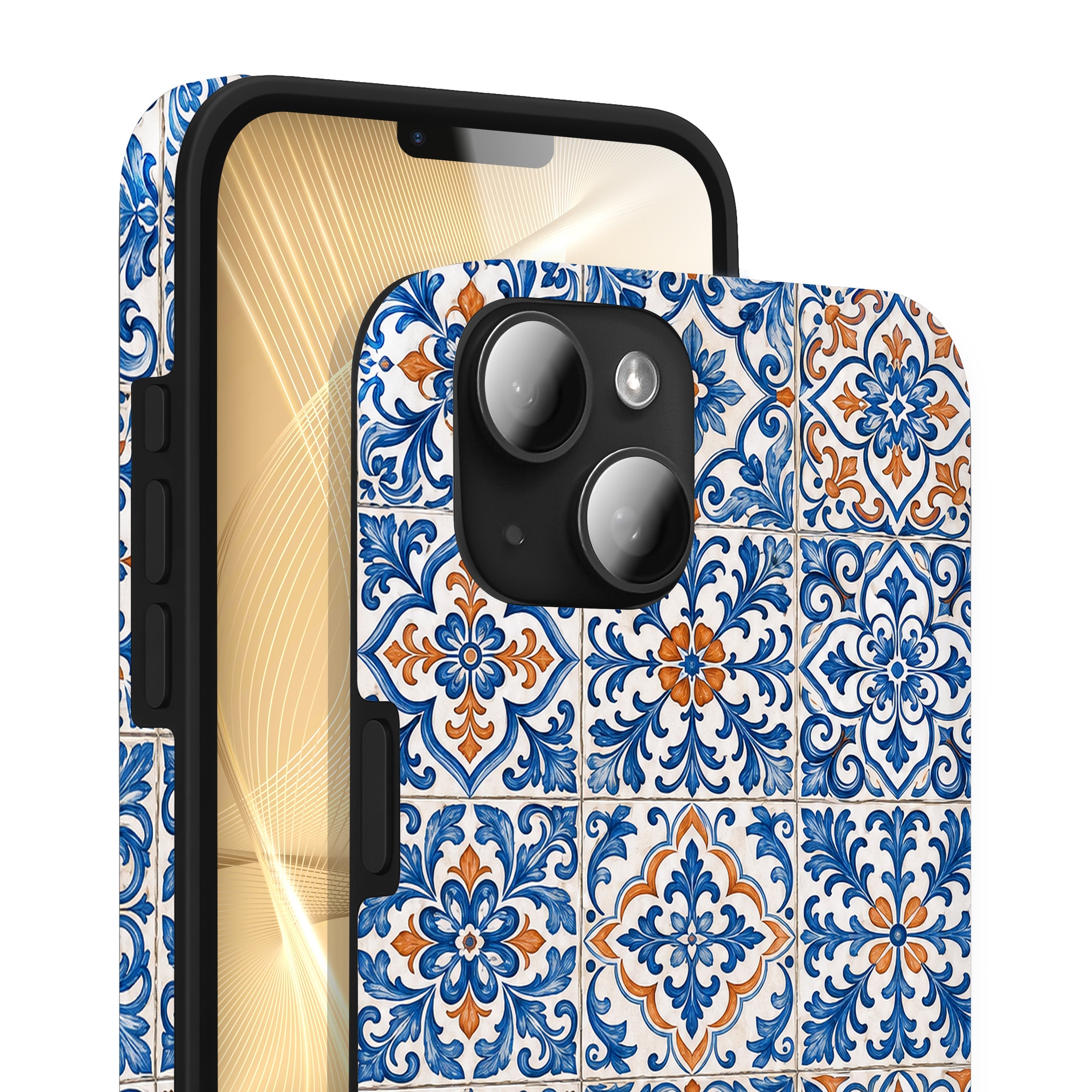 Azulejo - iPhone 15 Plus Hülle NALIA Protective Hülle