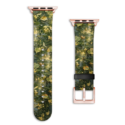 Landwehr - Apple Watch Armband 38/40/41/42mm 38 40 41 42mm Rose Gold Matte NALIA Kunstleder Armband