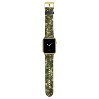Landwehr - Apple Watch Armband 38/40/41/42mm 38 40 41 42mm Gold Matte NALIA Kunstleder Armband