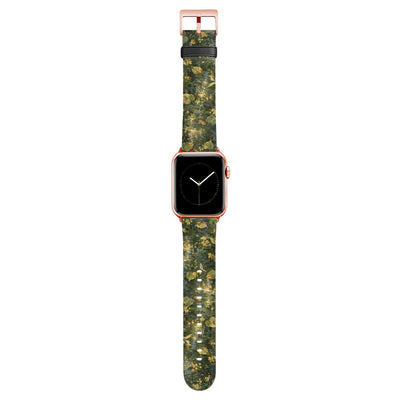 Landwehr - Apple Watch Armband 44/45/46/49mm 44 45 46 49mm Rose Gold Matte NALIA Kunstleder Armband