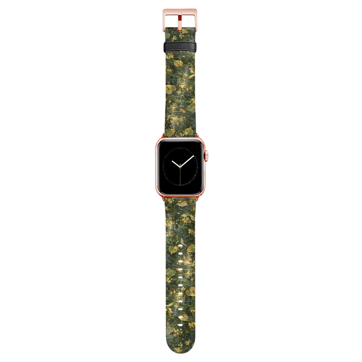 Landwehr - Apple Watch Armband 38/40/41/42mm 38 40 41 42mm Rose Gold Matte NALIA Kunstleder Armband