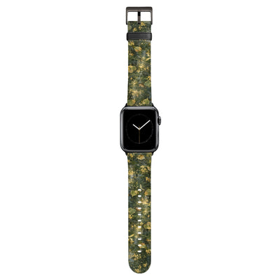 Landwehr - Apple Watch Armband 38/40/41/42mm 38 40 41 42mm Black Matte NALIA Kunstleder Armband