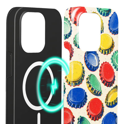 Kronkorken - iPhone 15 Pro Hülle NALIA Protective Hülle