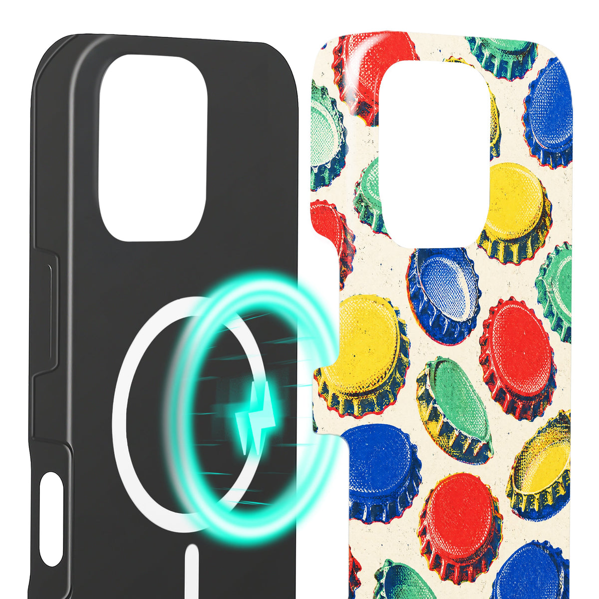 Kronkorken - iPhone 16 Pro Hülle NALIA Protective Hülle