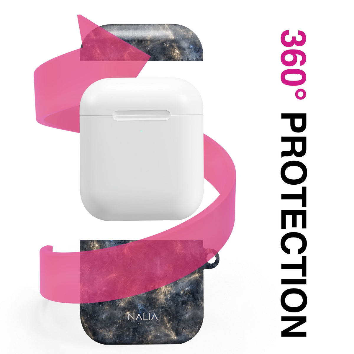 Tanzfläche - AirPods 1 / 2 Hülle NALIA Protective Hülle