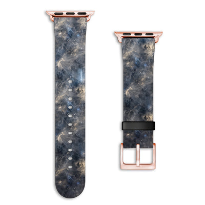 Tanzfläche - Apple Watch Armband 38/40/41/42mm 38 40 41 42mm Rose Gold Matte NALIA Kunstleder Armband