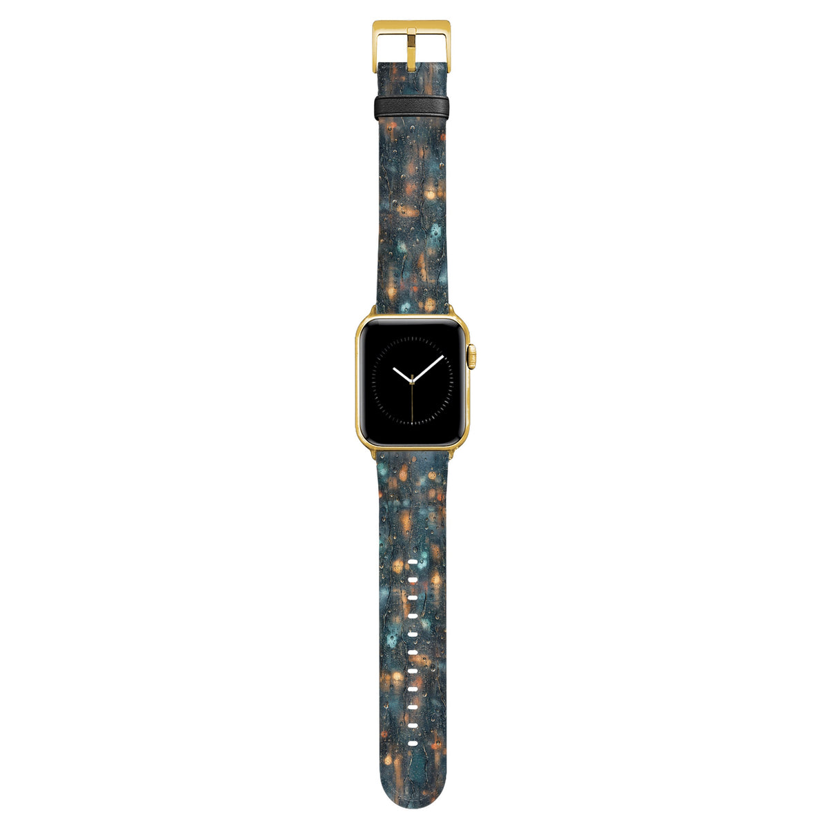 Schauer - Apple Watch Armband 44/45/46/49mm 44 45 46 49mm Gold Matte NALIA Kunstleder Armband