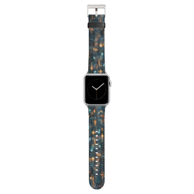 Schauer - Apple Watch Armband 38/40/41/42mm 38 40 41 42mm Silver Matte NALIA Kunstleder Armband