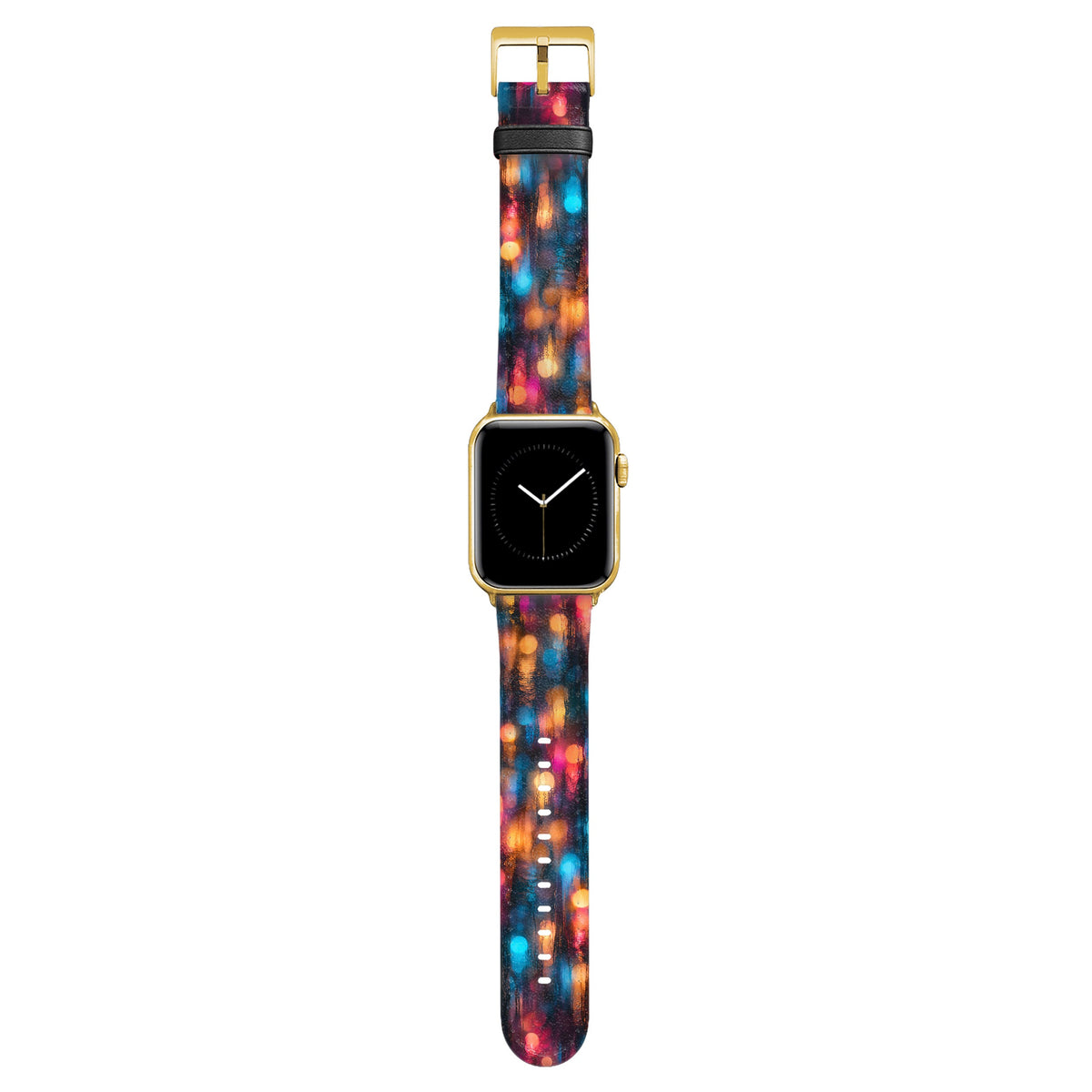 Späti - Apple Watch Armband 44/45/46/49mm 44 45 46 49mm Gold Matte NALIA Kunstleder Armband